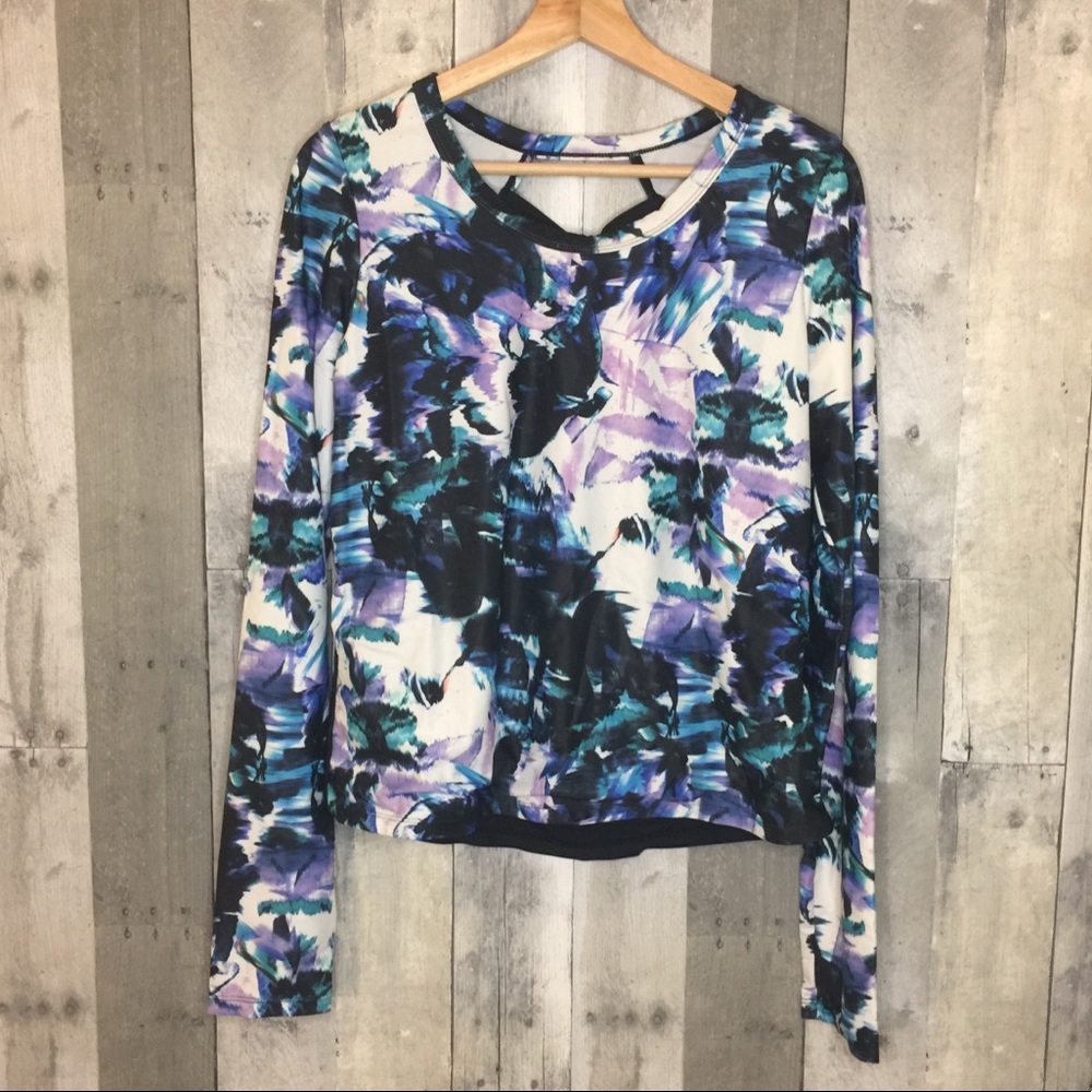 Fabletics Multi-Color Rash Guard